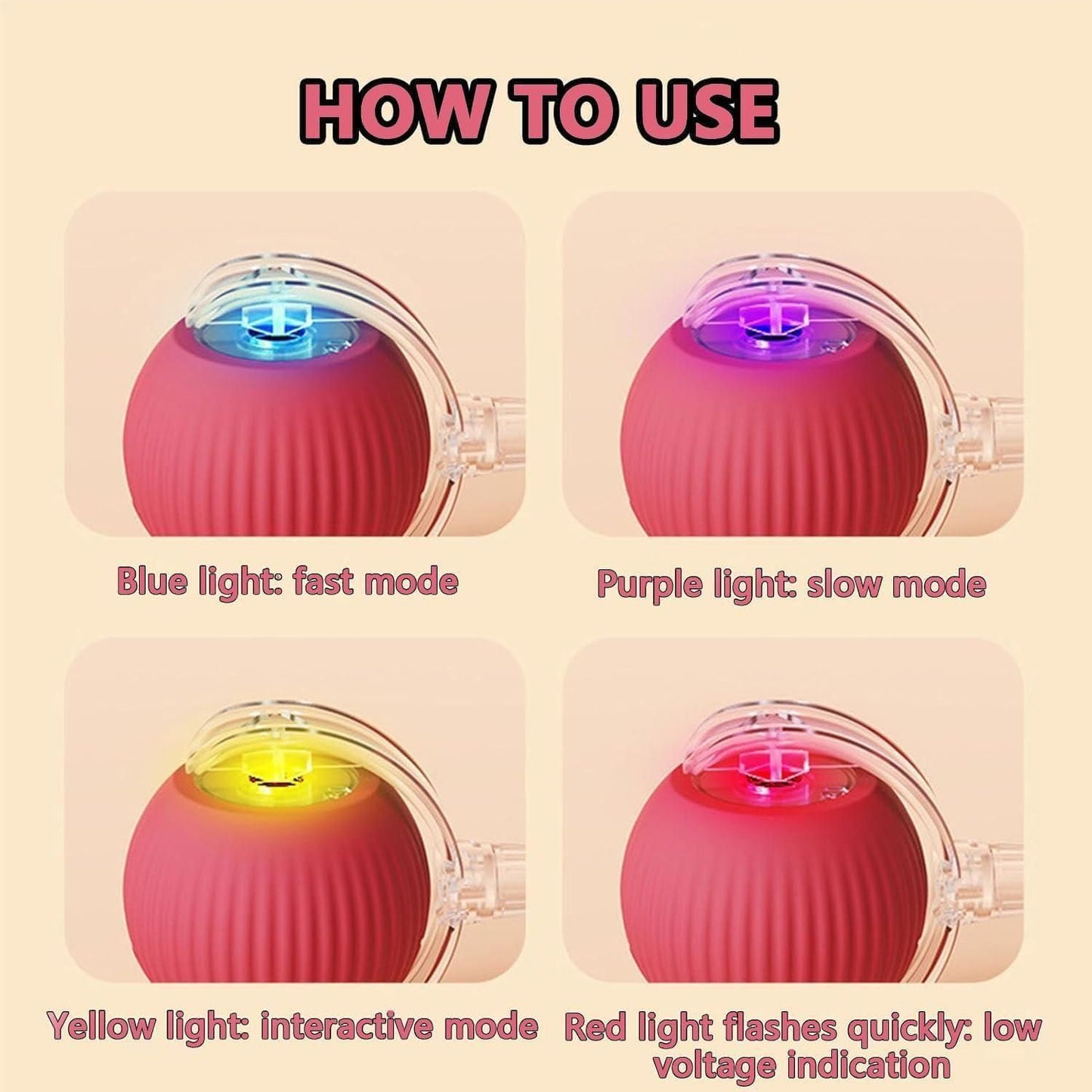 SpinBuddy™ Viral Rolling Ball, Interactive Ball Toy for your Cat/Dog