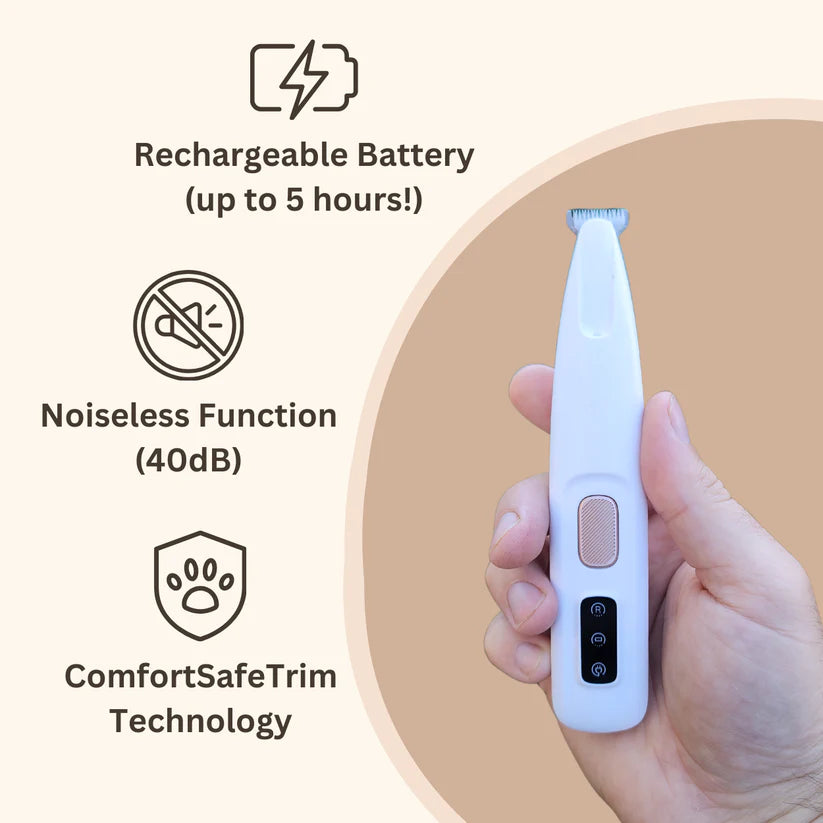 SILENTTRIM Pro™ The Pet Hair Trimmer You'll Ever Need