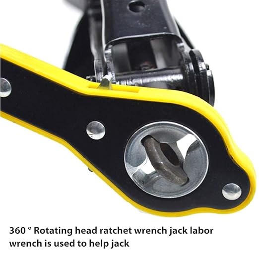 Universal Car Jack Ratchet Wrench