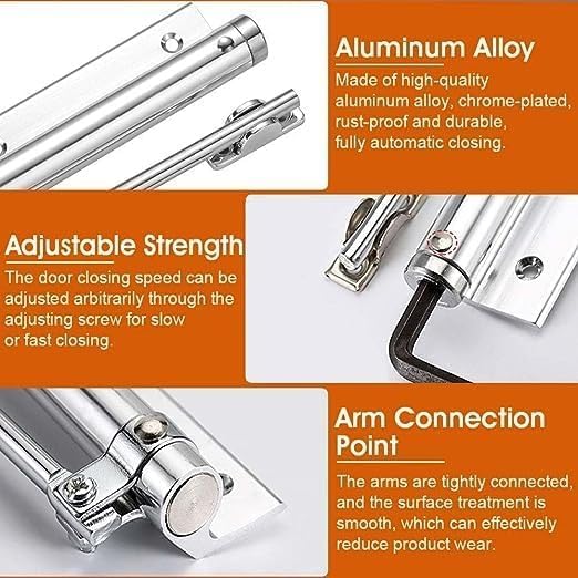 Automatic Door Closer made of Aluminium Alloy