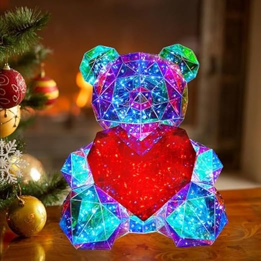 Glowing Teddy Bear Lamp