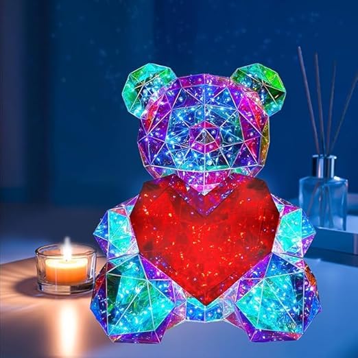 Glowing Teddy Bear Lamp