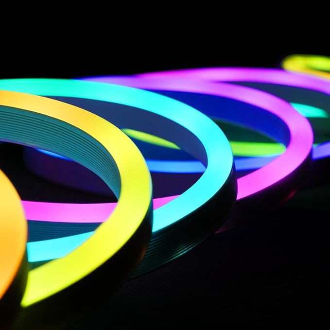 5 Meter Smart Neon Strip Lights | Neon Rope Lights