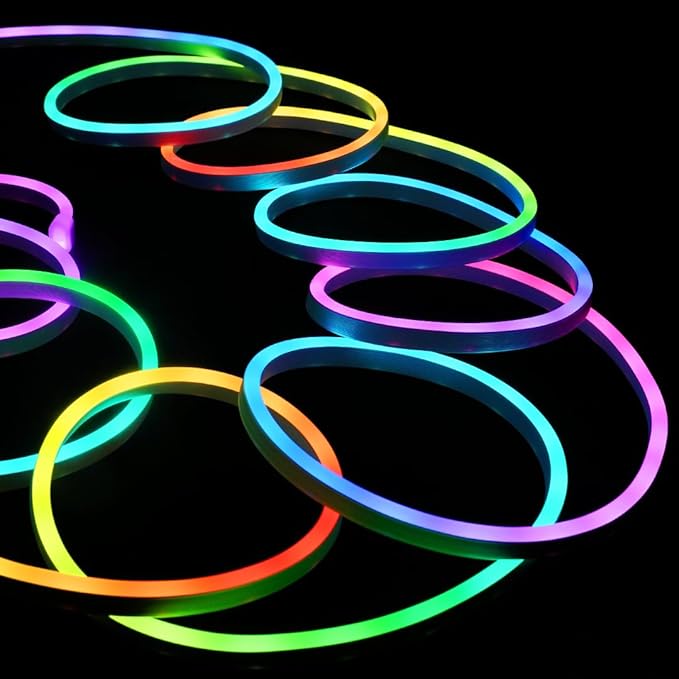 5 Meter Smart Neon Strip Lights | Neon Rope Lights