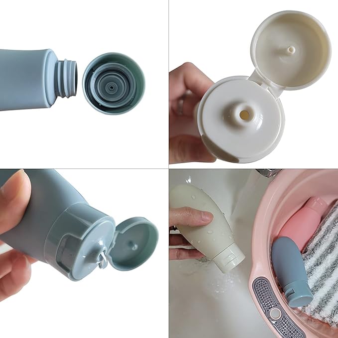 Travel Bottles for Toiletries (3 pcs)