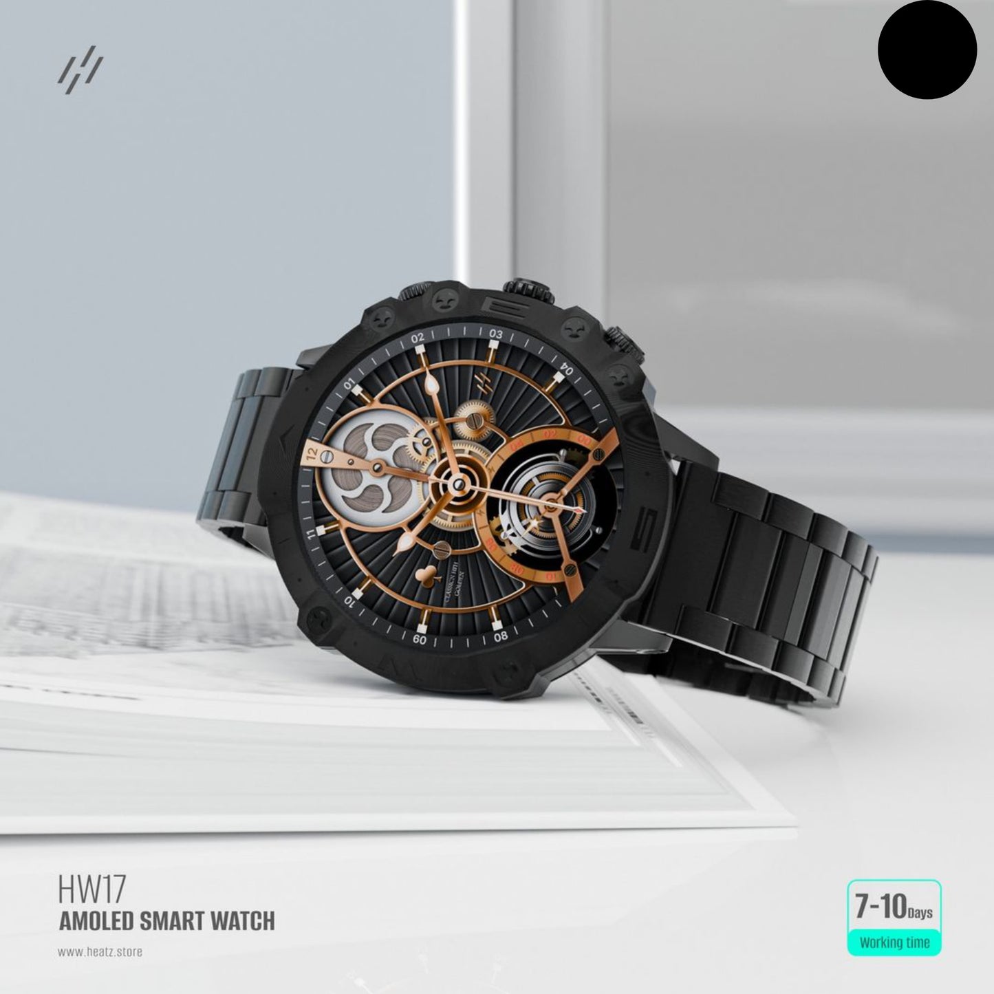 HEATZ™ HW17 Smartwatch! Flashy Collection!