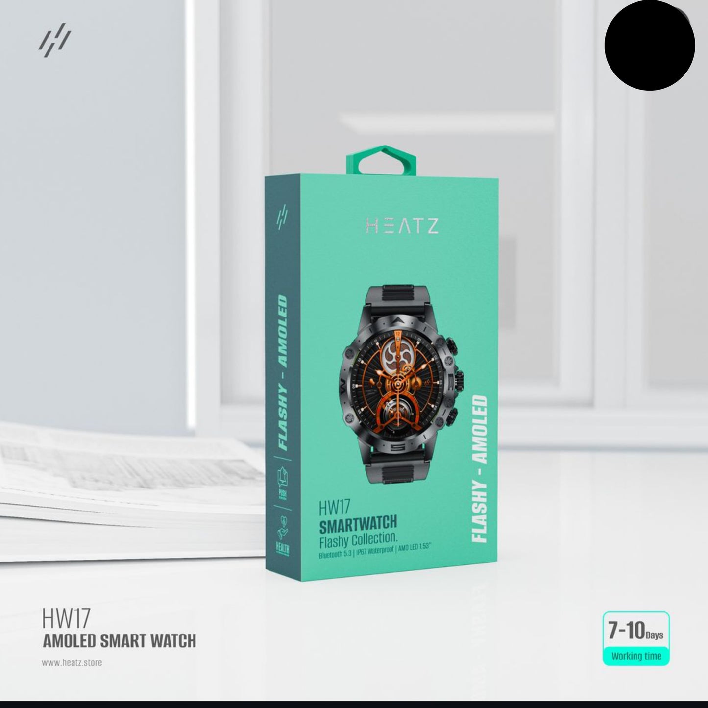 HEATZ™ HW17 Smartwatch! Flashy Collection!